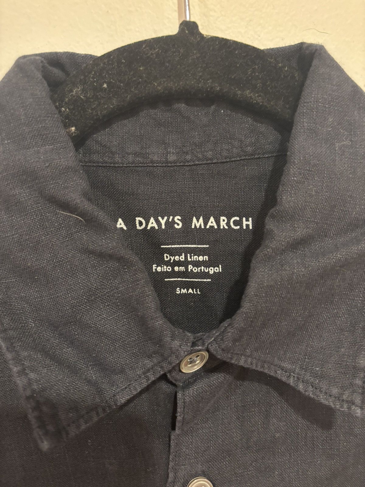 A Day's March Linen Camp Collar Shirt Size US S / EU 44-46 / 1 - 3 Thumbnail