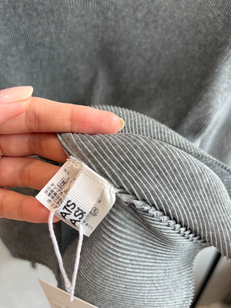 Issey Miyake Issey Miyake A grey base shirt Size S / US 4 / IT 40 - 3 Thumbnail