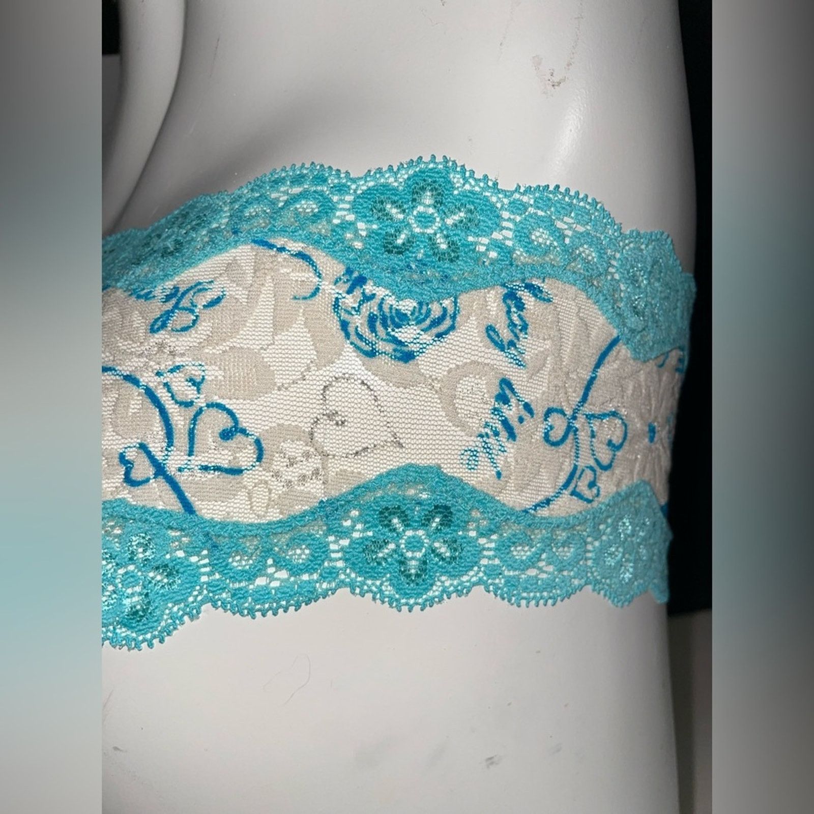 Victoria's Secret Sexy Little Things Panties VS Panty Something Blue Size ONE SIZE - 5 Thumbnail