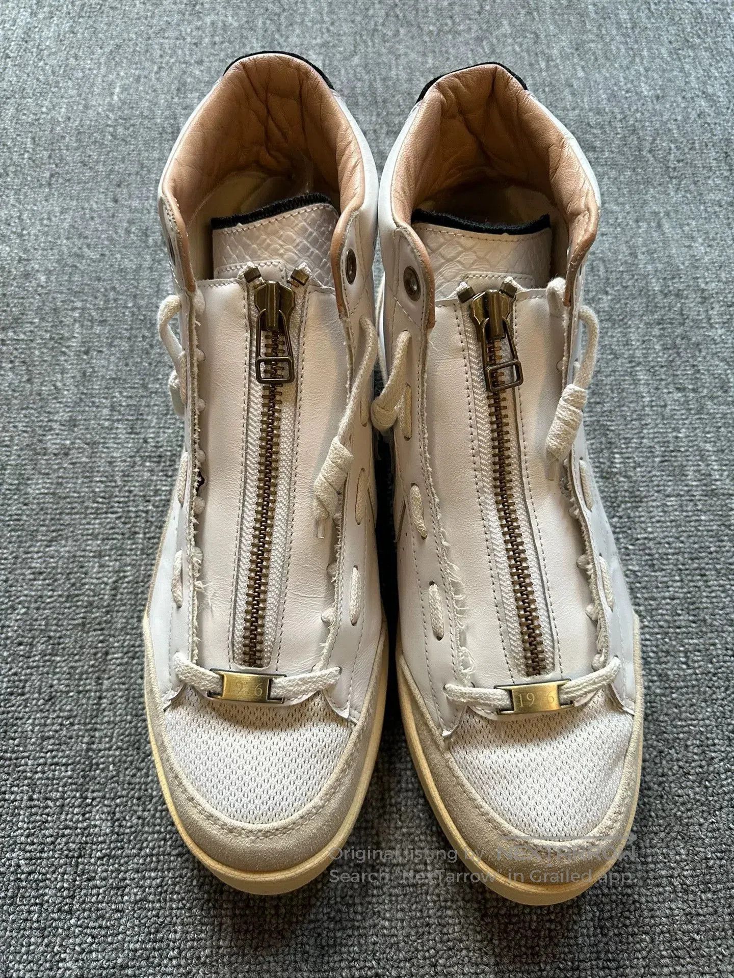 Converse converse high-top zip sneakers collaboration. Size US 11 / EU 44 - 2 Thumbnail