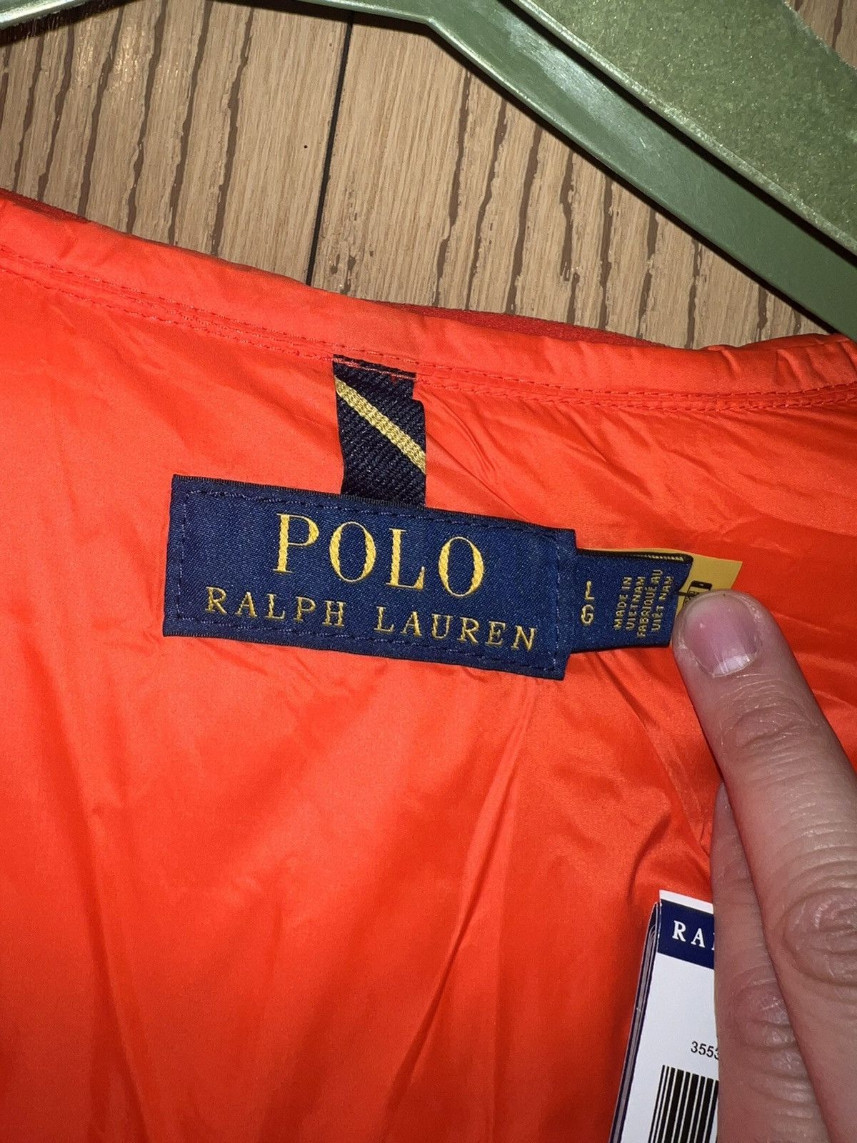 Polo Ralph Lauren Polo Ralph Lauren Orange Jacket Sz L Size US L / EU 52-54 / 3 - 2 Thumbnail
