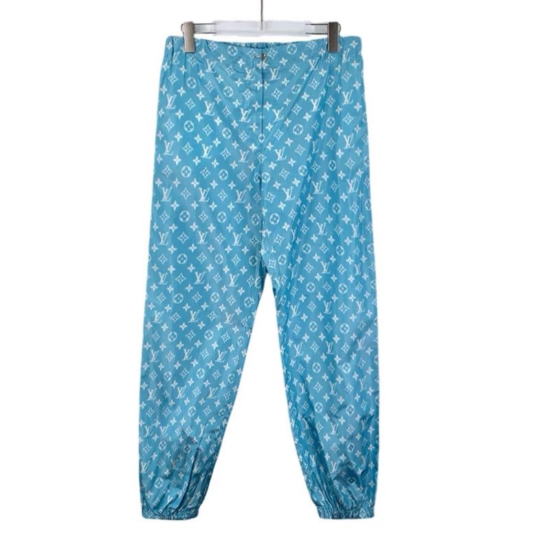 Louis Vuitton Louis Vuitton Blue logo presbyopic full print corset casua Size US 38 / EU 54 - 1 Thumbnail