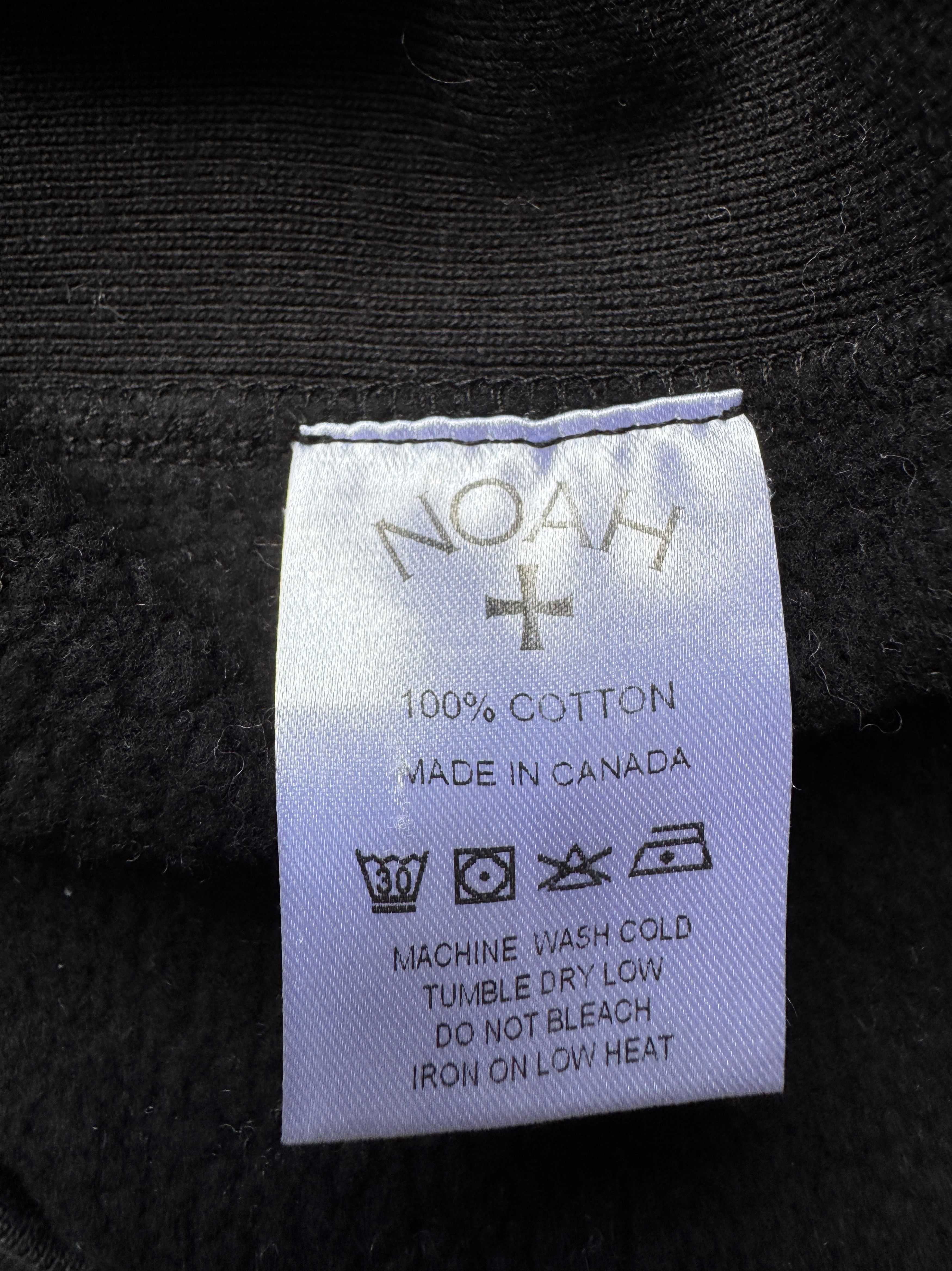 Noah NOAH Black Tonal Core Logo Hoodie – RARE Size US L / EU 52-54 / 3 - 7 Thumbnail