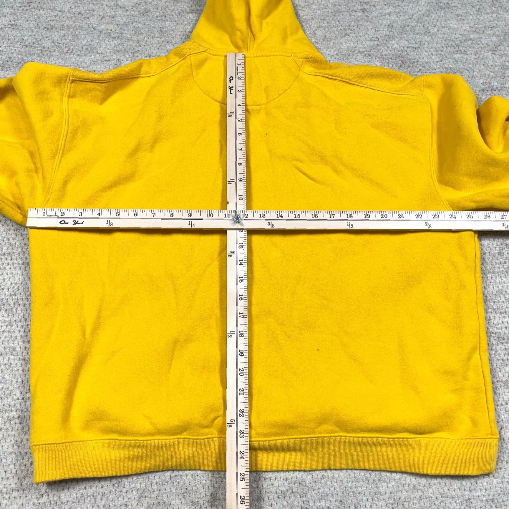 Chaps VINTAGE Chaps Ralph Lauren Hoodie Men XL Yellow Sweatshirt Script Spell Out Y2K Size US XL / EU 56 / 4 - 7 Thumbnail