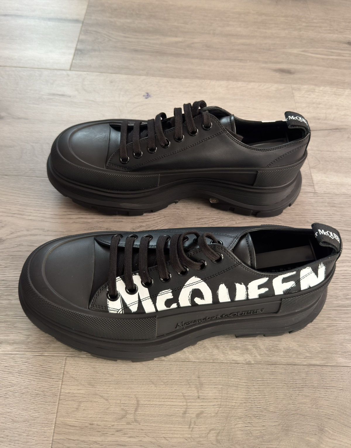 Alexander McQueen Alexander McQueen Tread Slick Low Lace Up Size US 11 / EU 44 - 3 Thumbnail