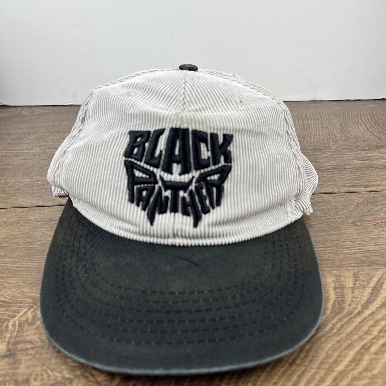 Other Black Panther Hat Gray Hat Adjustable Adult Size Hat Gray Ca Size ONE SIZE - 5 Thumbnail