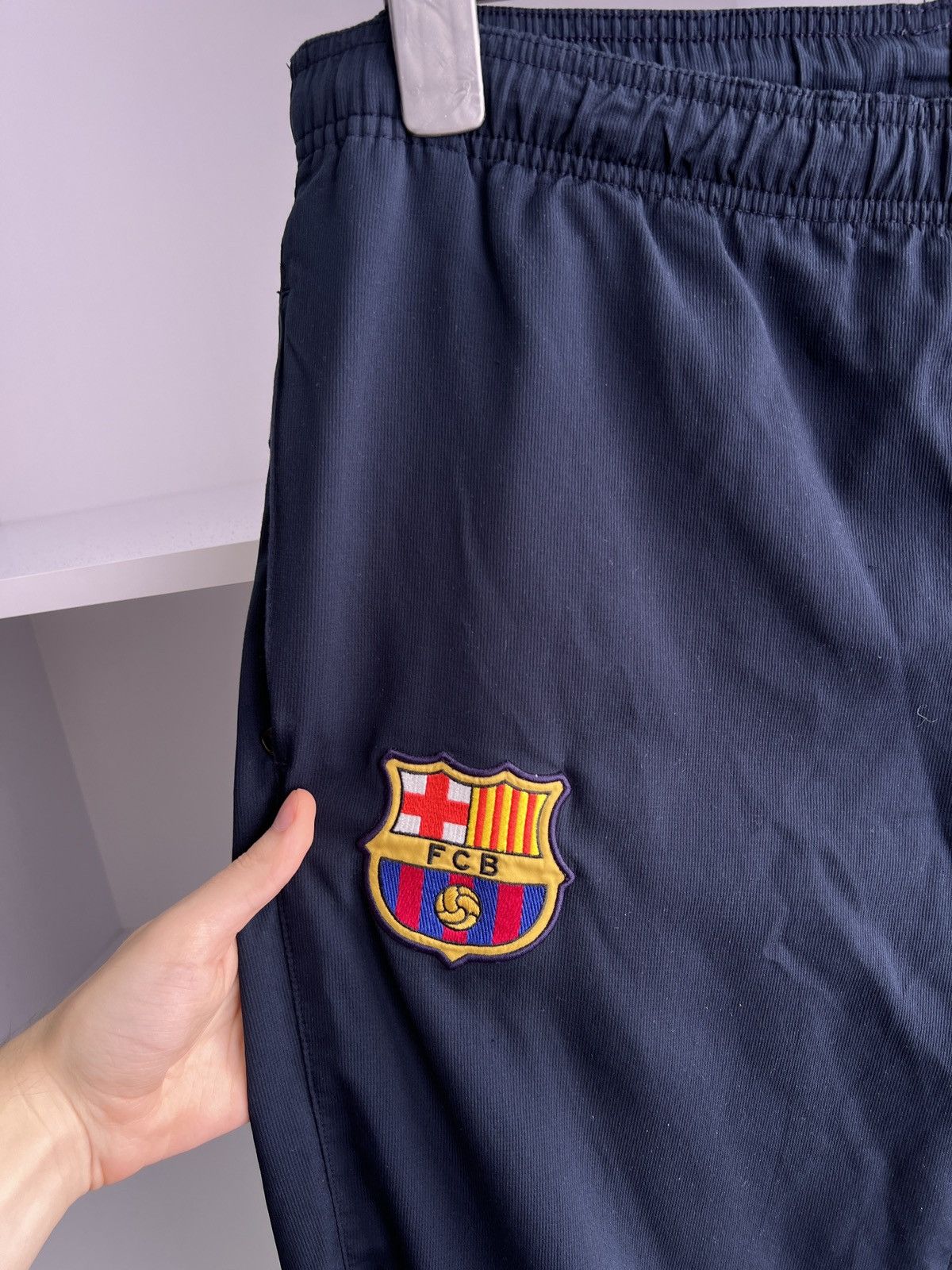 Nike × Vintage Nike Pants Vintage Nike FC Barcelona Track Pants Size US 33 - 6 Thumbnail