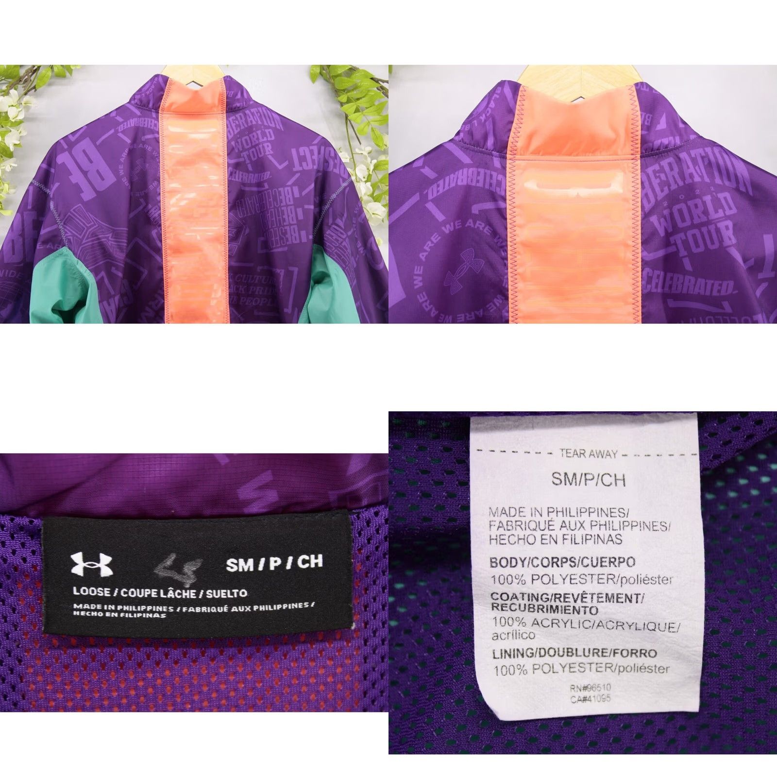 Under Armour Under armour Jacket S Black History Month Seen Pullover Track Size US S / EU 44-46 / 1 - 8 Thumbnail