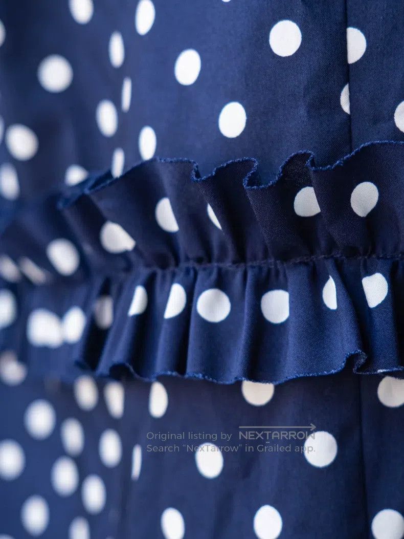 Comme des Garcons Comme Des Garcons size one-size-fits-all Dark Blue Polka D Size S / US 4 / IT 40 - 7 Thumbnail