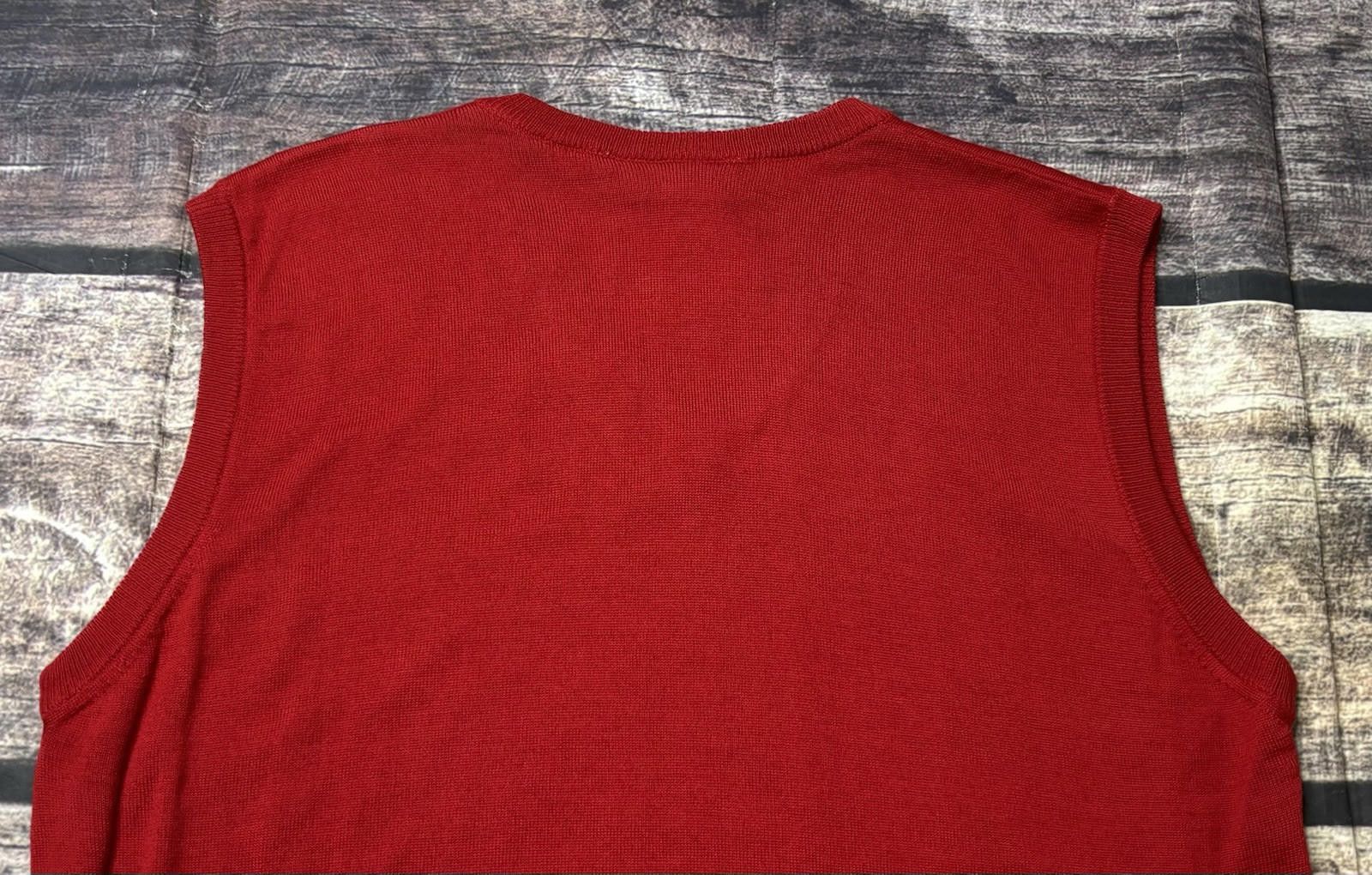 Other Rel Warc Sweater Vest Men's M Merino Wool Blend Italy Size US M / EU 48-50 / 2 - 6 Thumbnail