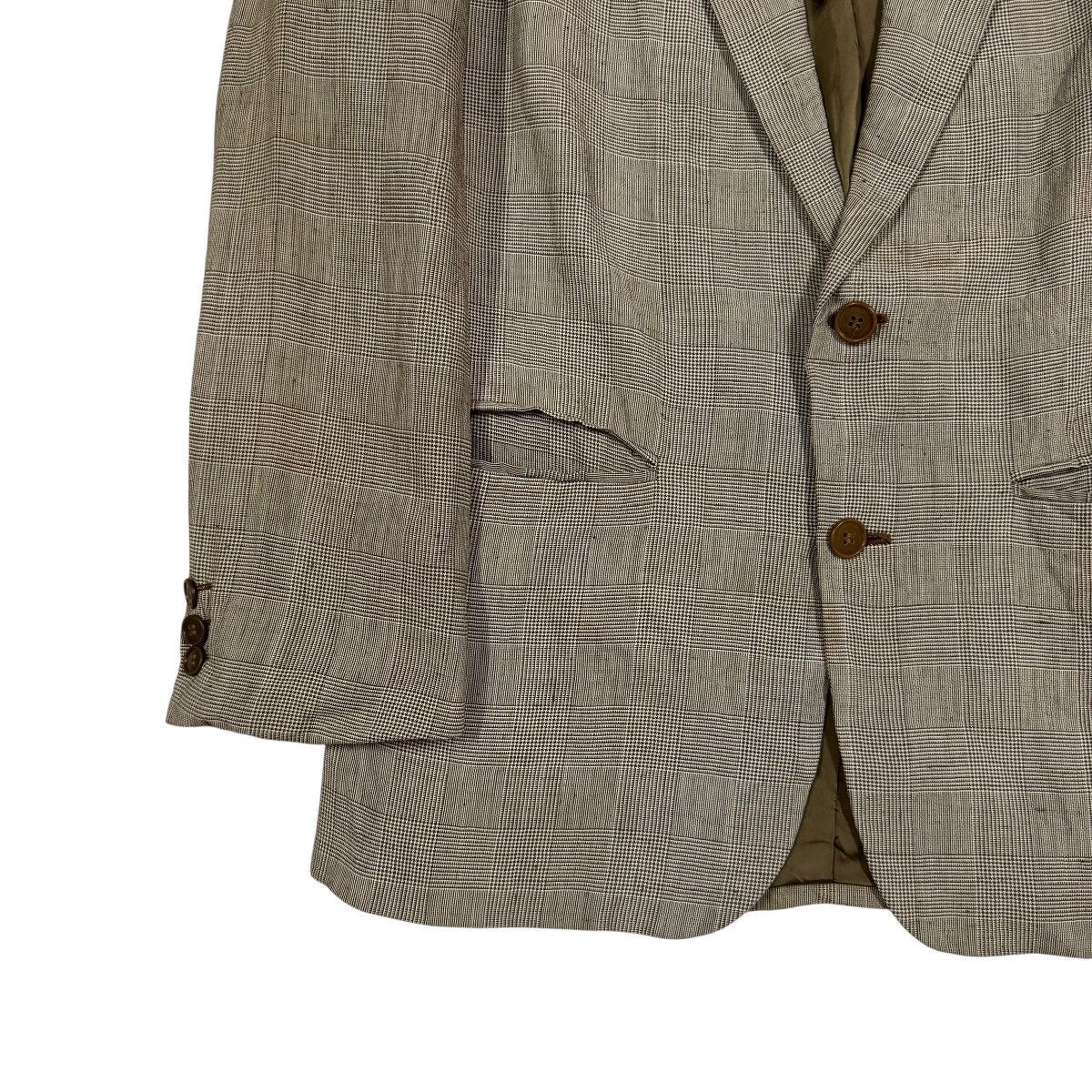 Emporio Armani Vtg🔥Emporio Armani Checkered Blazer Casual Size 48R - 10 Thumbnail