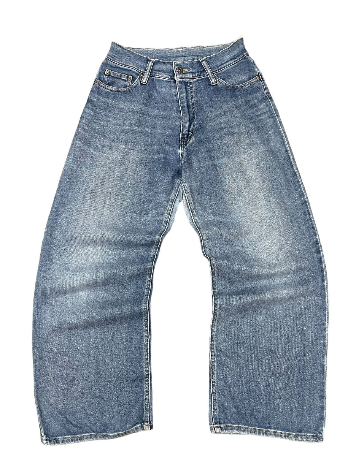 Japanese Brand Vintage Japanese Brand Stretch Soft Comfortable Baggy Jeans Size 29" - 1 Thumbnail