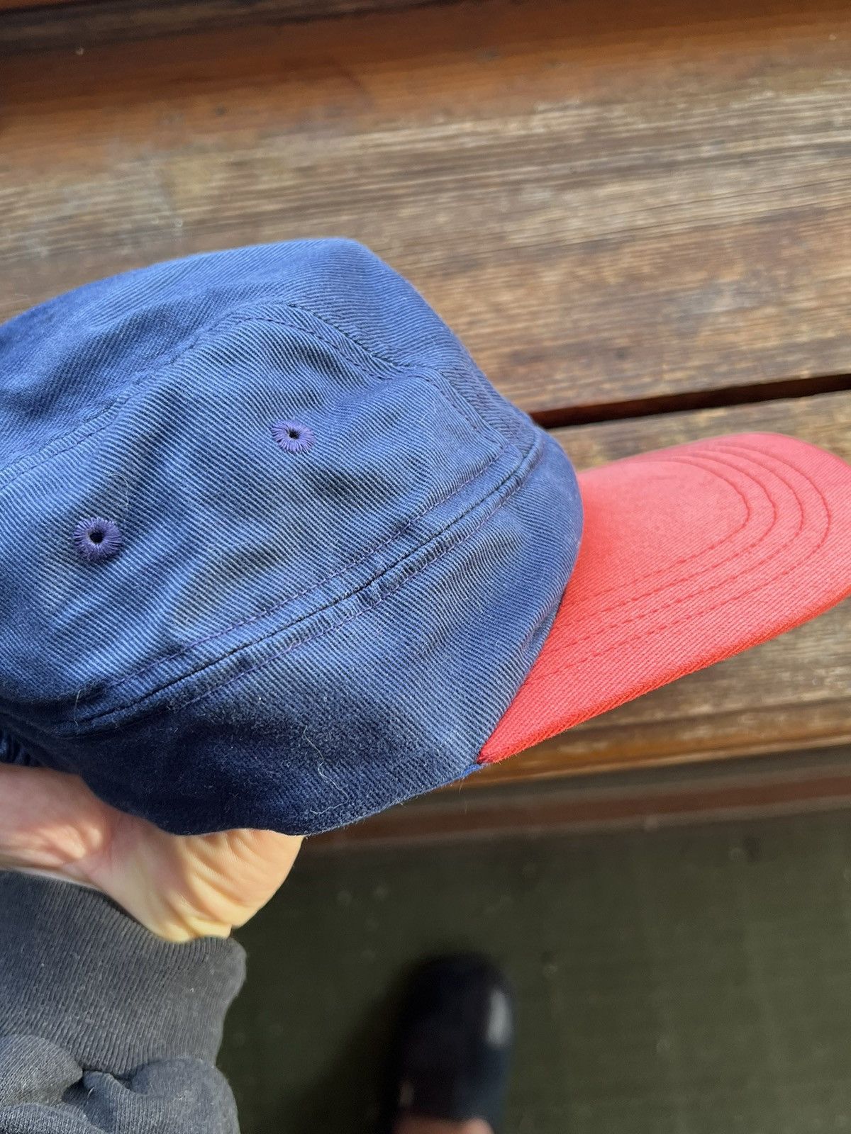 Adidas Vintage Hat Adidas Y2K Football Cap Size ONE SIZE - 10 Thumbnail