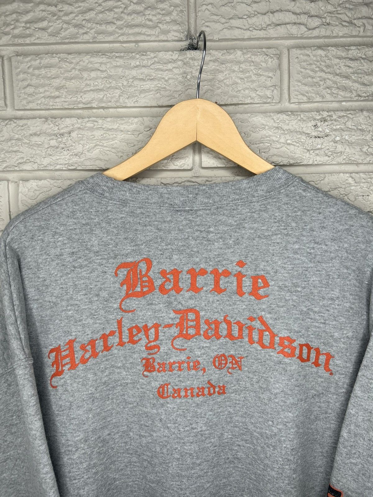 Harley Davidson Vintage Harley Davidson Sleeve Print Crewneck Size US XL / EU 56 / 4 - 7 Thumbnail