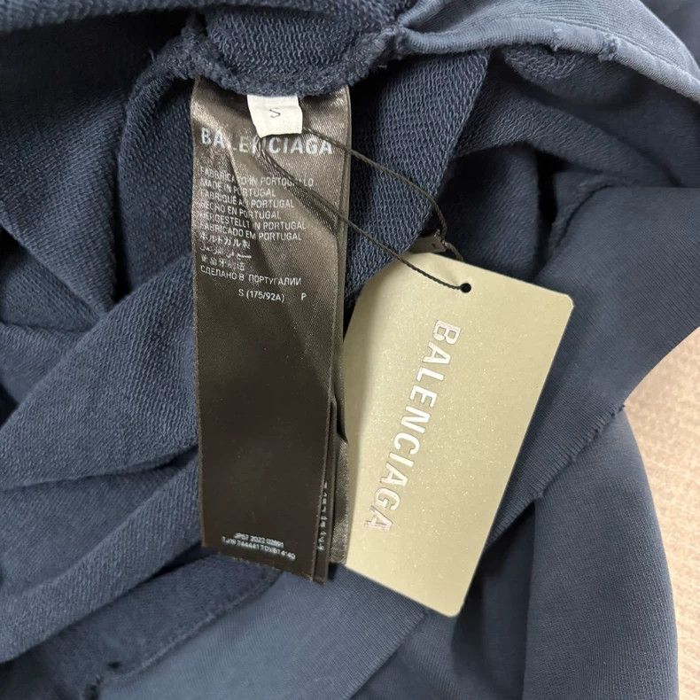 Balenciaga Balenciaga Logo letter printed hooded sweater Size US S / EU 44-46 / 1 - 4 Thumbnail
