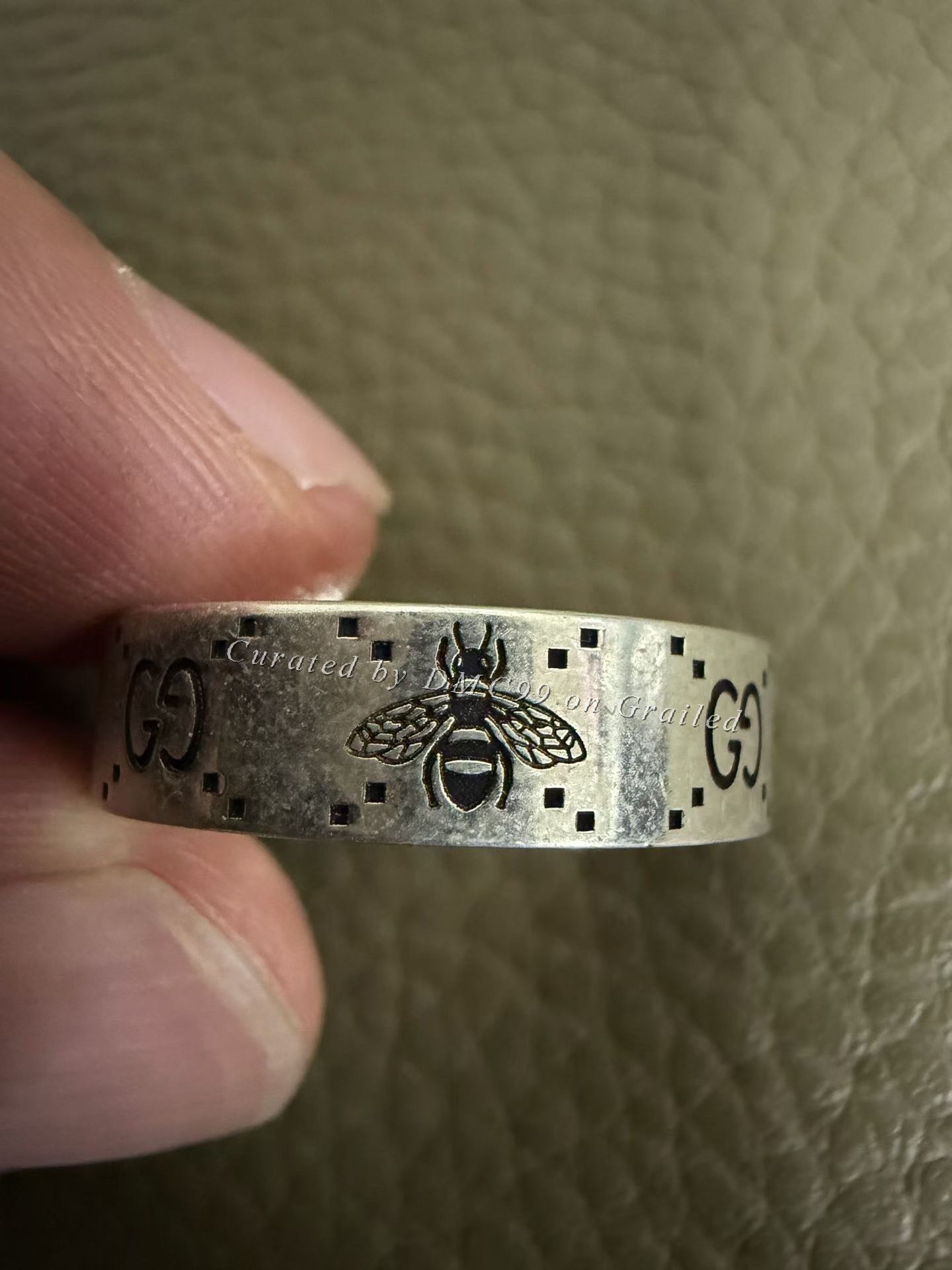 Gucci Gucci 925 Silver Little Bee Ring Size ONE SIZE - 1 Thumbnail