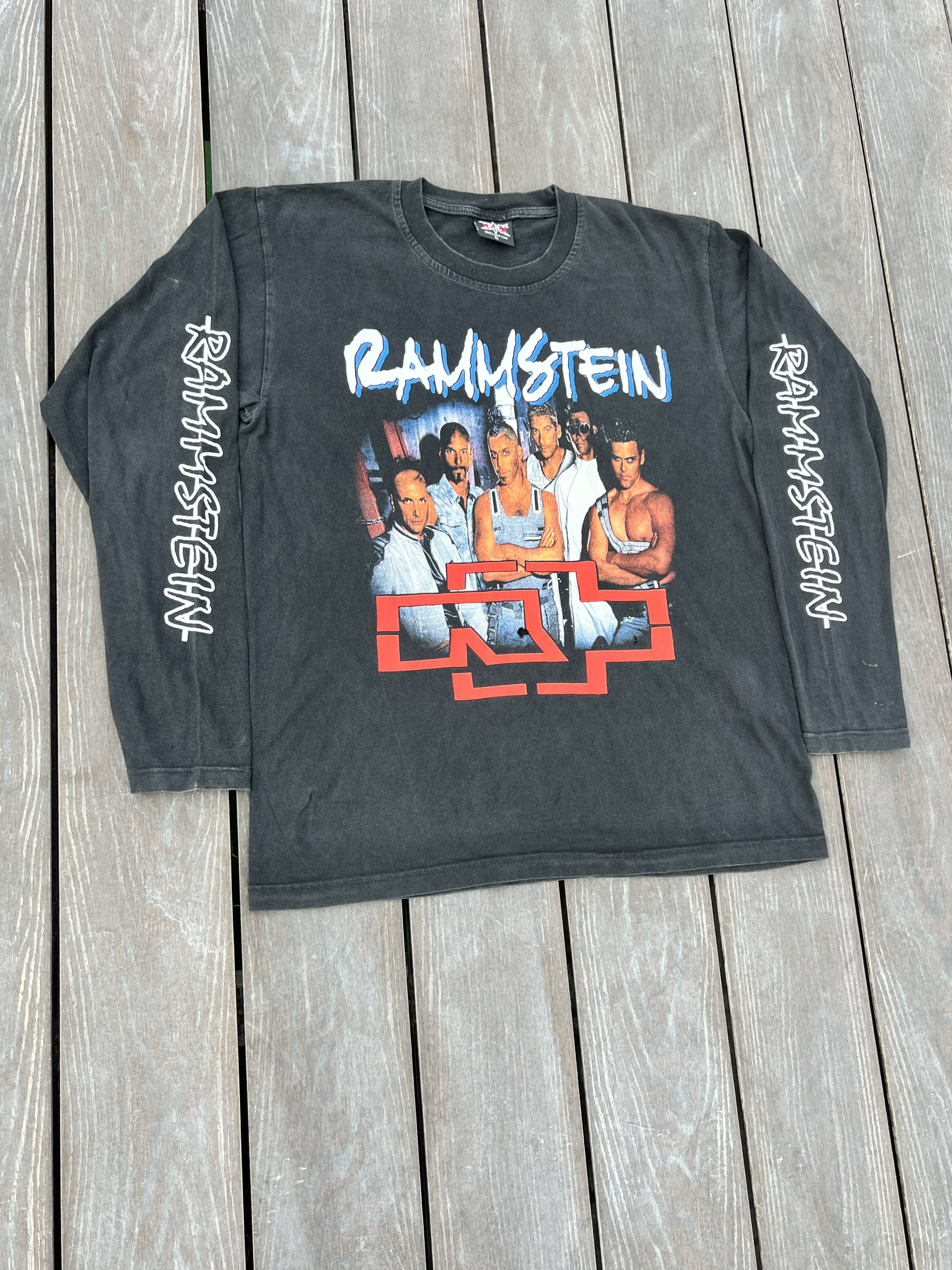 Vintage Sweatshirt Rammstein Size US L / EU 52-54 / 3 - 3 Thumbnail