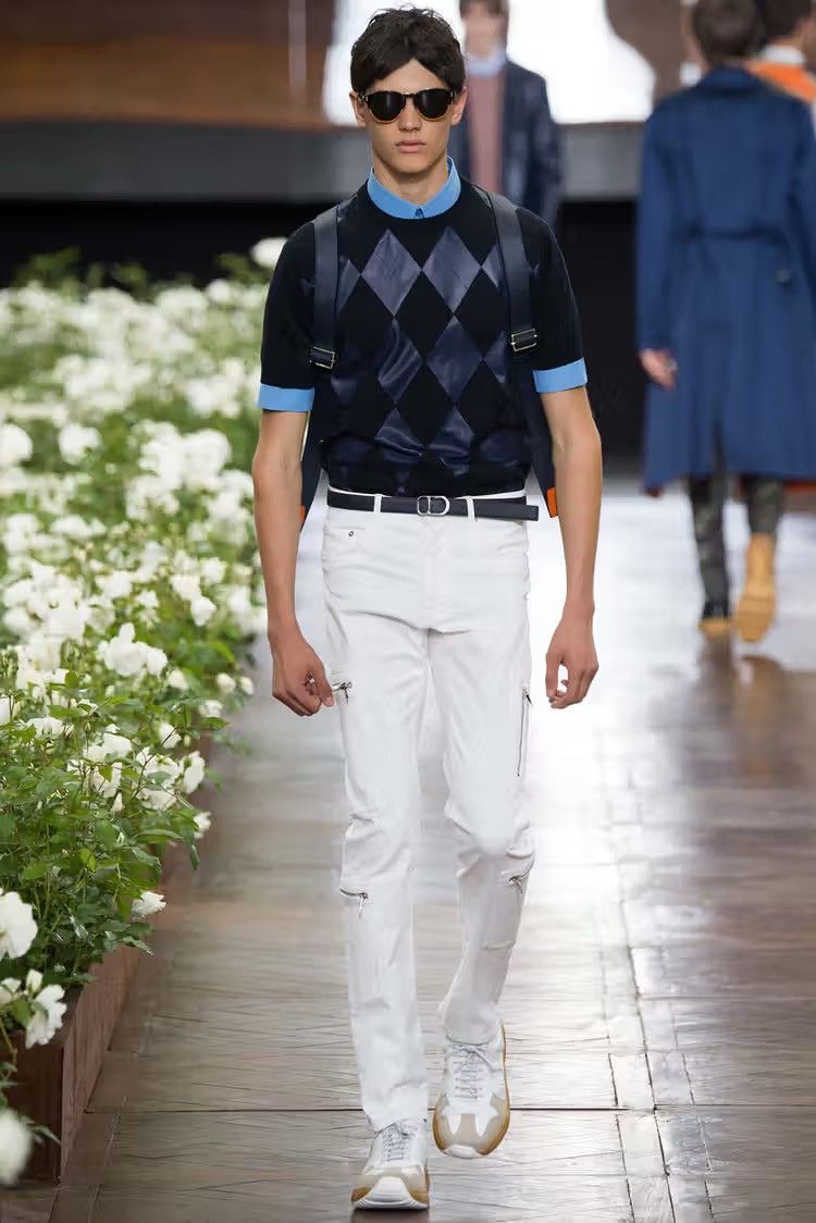 Dior Dior by Kris van Assche SS16 runway multipocket white jeans Size US 33 - 2 Thumbnail