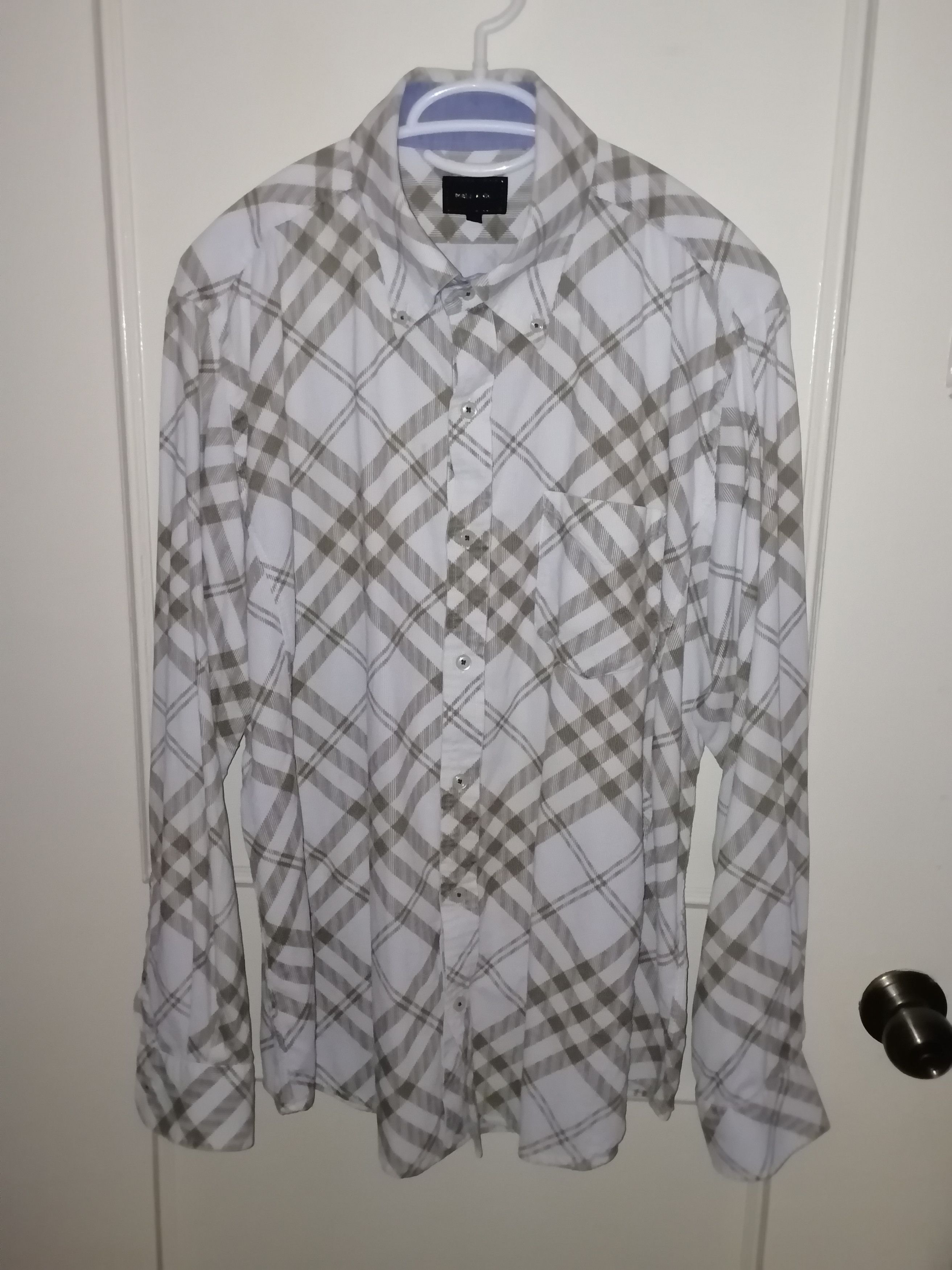 Designer × Japanese Brand MALE & CO. BEIGE 100% COTTON CORDUROY PLAID SHIRT Size US M / EU 48-50 / 2 - 1 Thumbnail