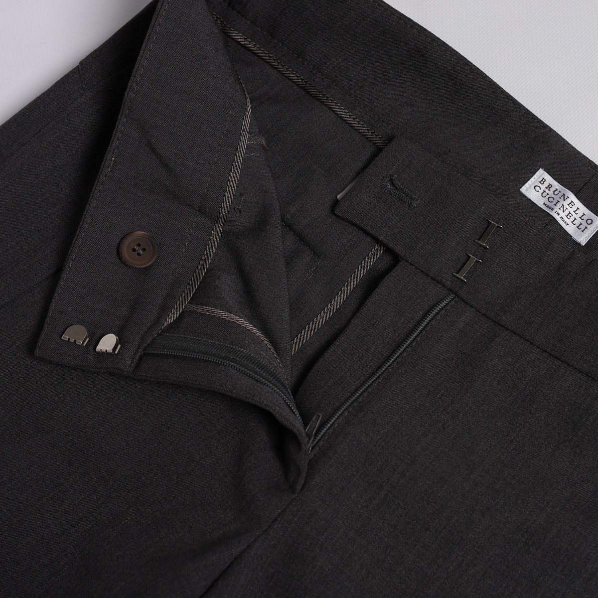 Brunello Cucinelli Brunello Cucinelli Light Wool Trousers Tailored Pants Casual Size 30" / US 8 / IT 44 - 6 Thumbnail