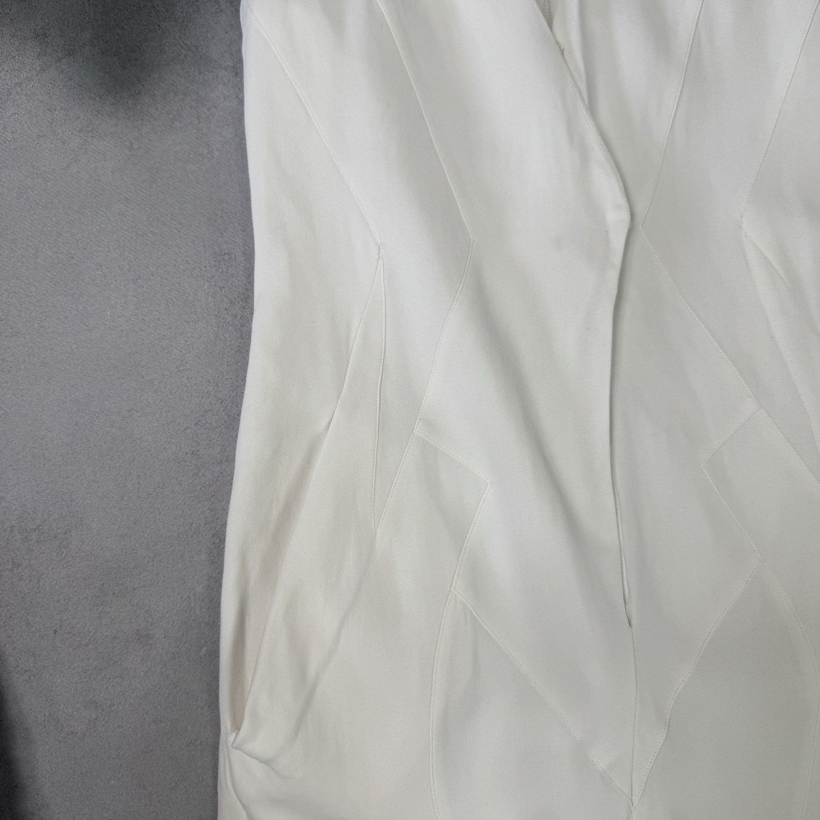 Givenchy Givenchy Women Jumpsuit White Overall Size 36 Viscose Size 26" / US 2 / IT 38 - 4 Thumbnail