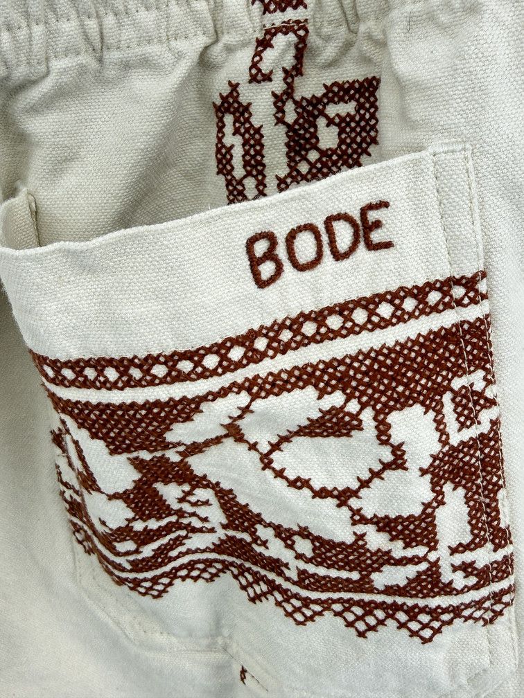 Bode Embroidered Shorts XXL Size US 38 / EU 54 - 3 Thumbnail
