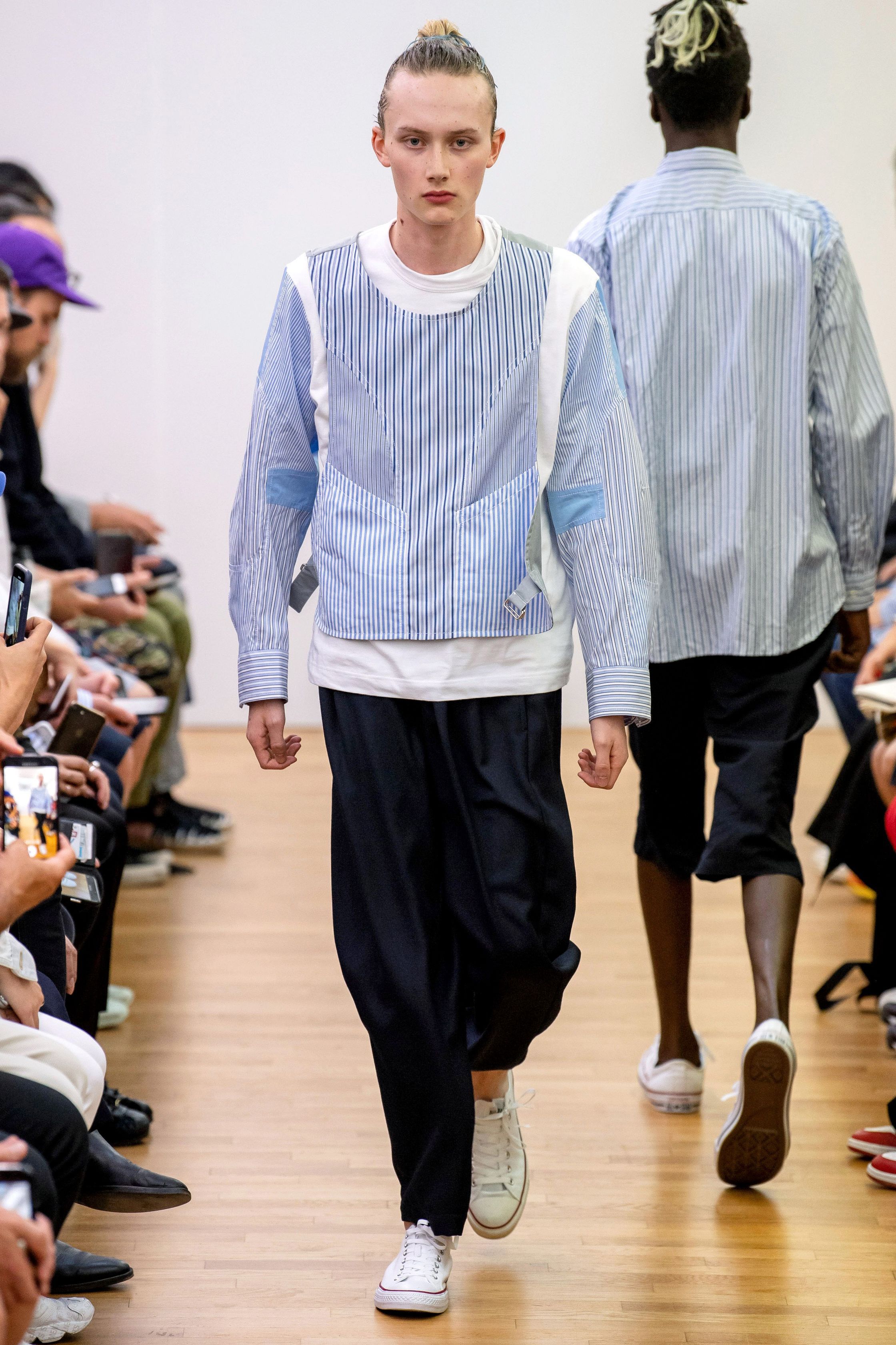 Comme des Garcons SHIRT Comme Des Garçons Shirt SS20 Buckle Apron White Size US M / EU 48-50 / 2 - 2 Thumbnail