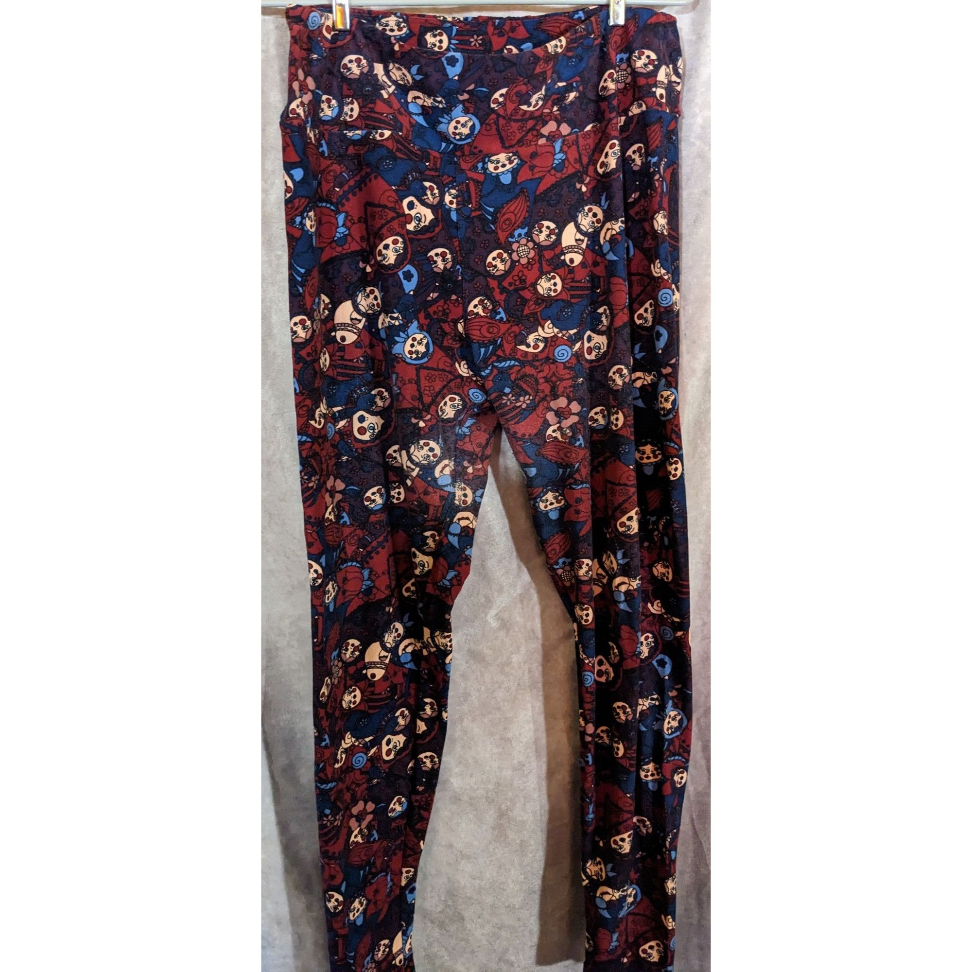 Other LuLaRoe Nesting Doll Print Leggings Tall & Curvy Size 34" / US 12 / IT 48 - 3 Thumbnail
