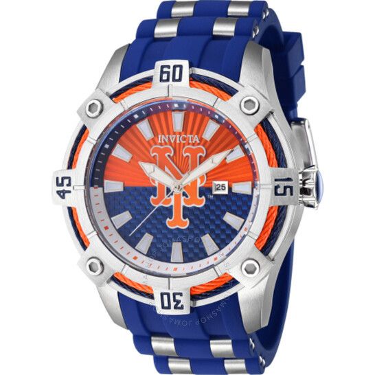 Invicta × MLB MLB New York Quartz Men's Watch Size ONE SIZE - 1 Thumbnail