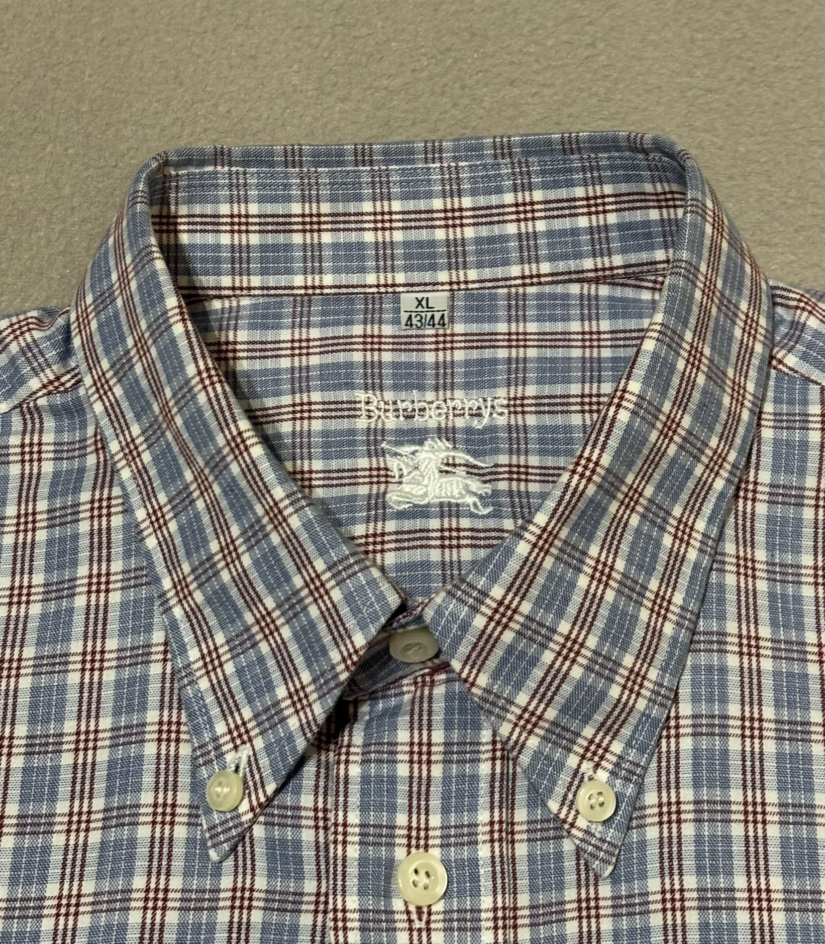Burberry Burberry Burberrys Vintage 90s Shirt Size XXL Size US XXL / EU 58 / 5 - 13 Thumbnail