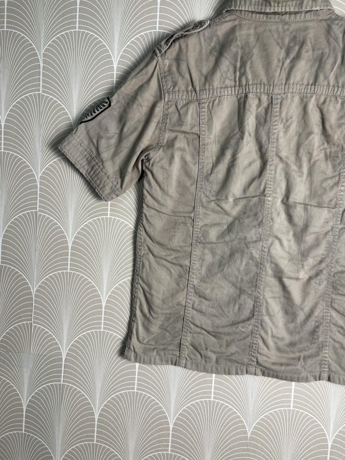 Hysteric Glamour 90s HYSTERIC GLAMOUR MILITARY BUTTON UP SHIRT Size US S / EU 44-46 / 1 - 10 Thumbnail