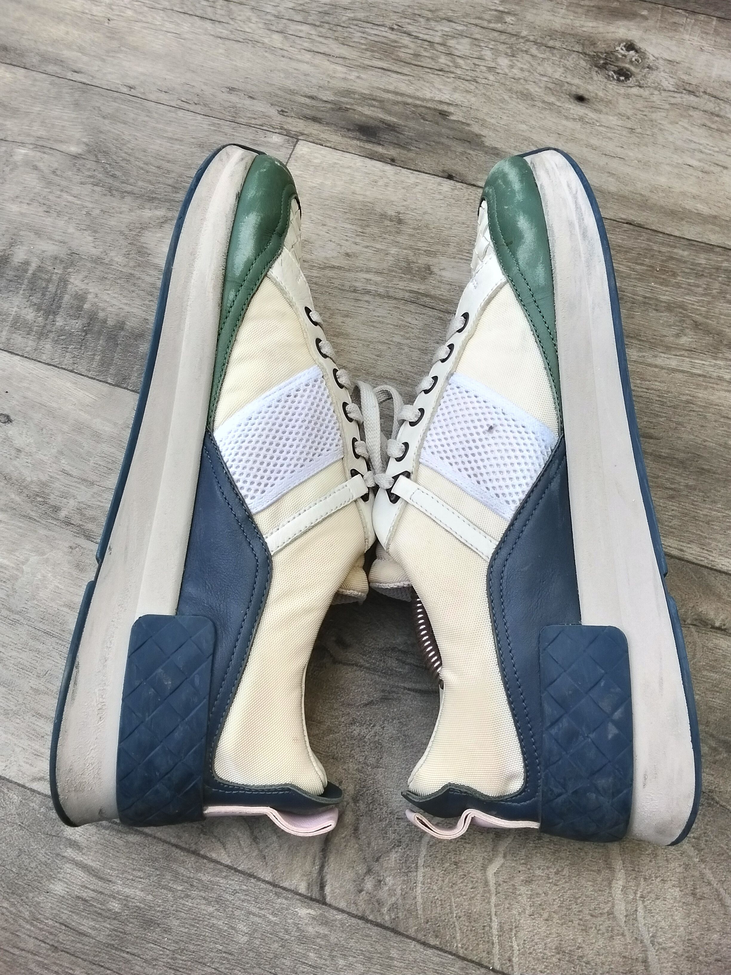 Bottega Veneta Bottega veneta lntrecciato low top sneaker Size US 10 / EU 43 - 5 Thumbnail