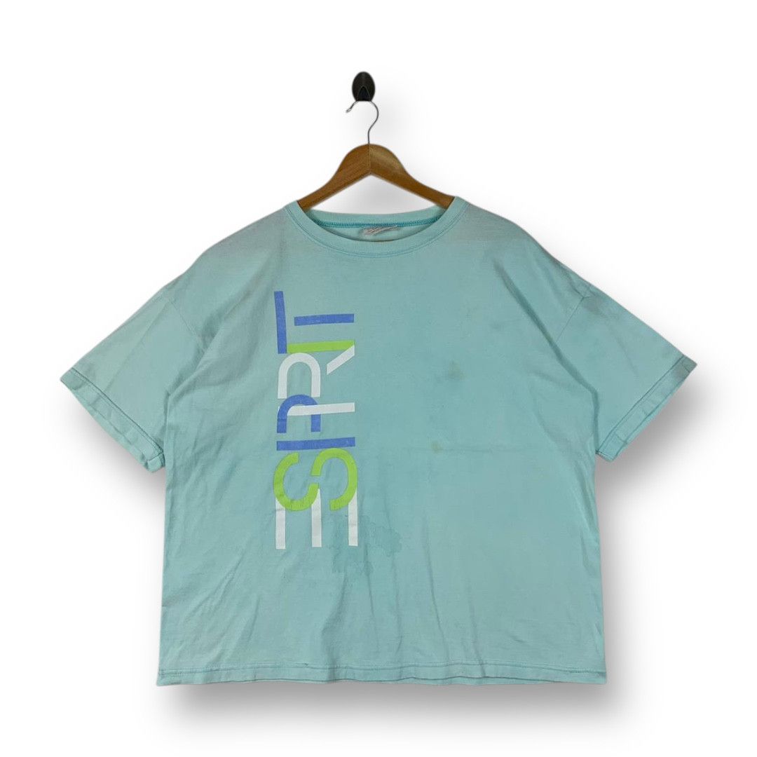 Esprit Vintage ESPRIT big logo spellout boxy tee Size US L / EU 52-54 / 3 - 1 Thumbnail