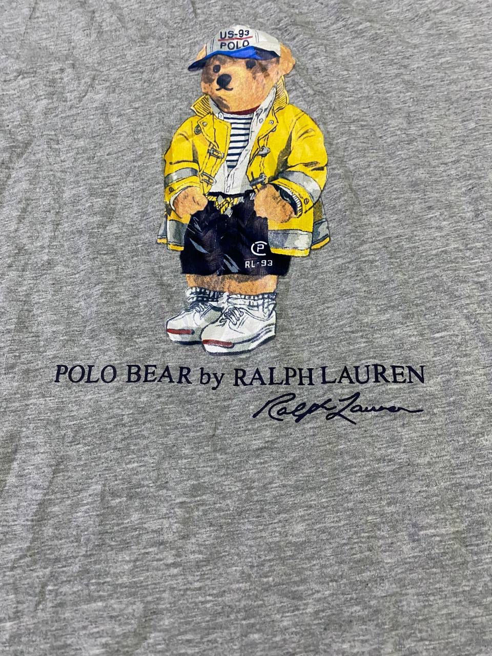 Polo Ralph Lauren × Vintage VINTAGE POLO BEAR TSHIRT, NICE DESIGN Size US L / EU 52-54 / 3 - 2 Thumbnail