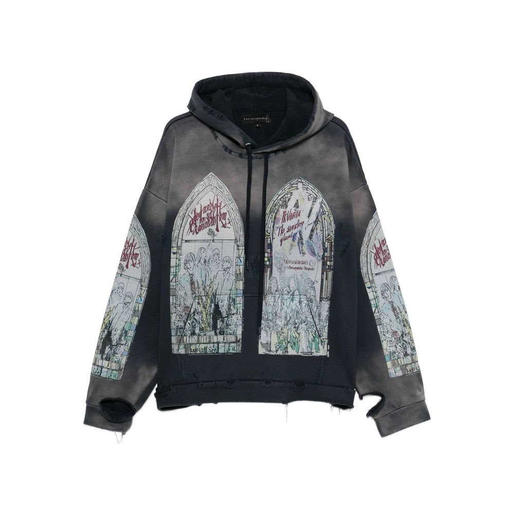 Who Decides War GREY Sweaters & Knitwear - Hoodies