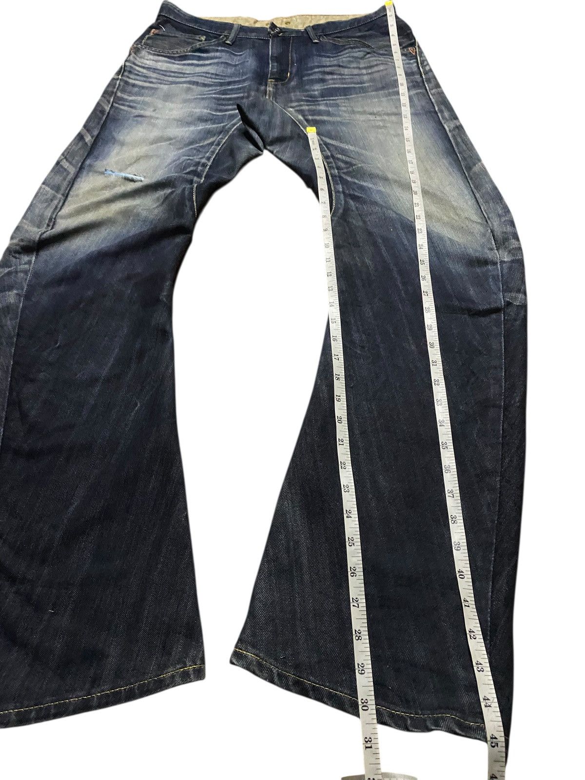 Edwin Vintage Edwin XV Funtion Curve Leg Loose Jeans Size US 33 - 16 Thumbnail