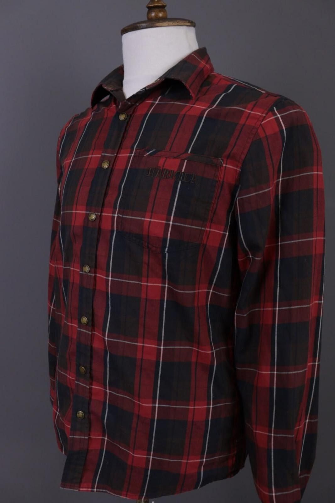 Designer Härkila of Scandinavia Plaid Wool Overshirt Shirt Size M Size US M / EU 48-50 / 2 - 9 Thumbnail