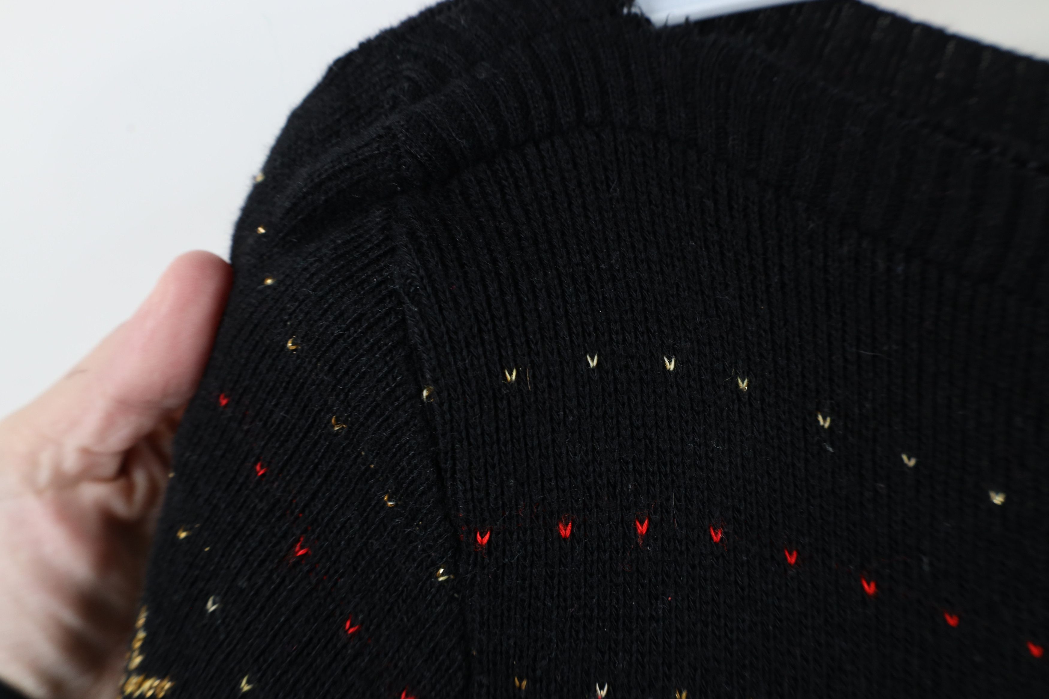 Vintage Vintage 70s Streetwear Christmas Reindeer Knit Sweater USA Size S / US 4 / IT 40 - 9 Thumbnail
