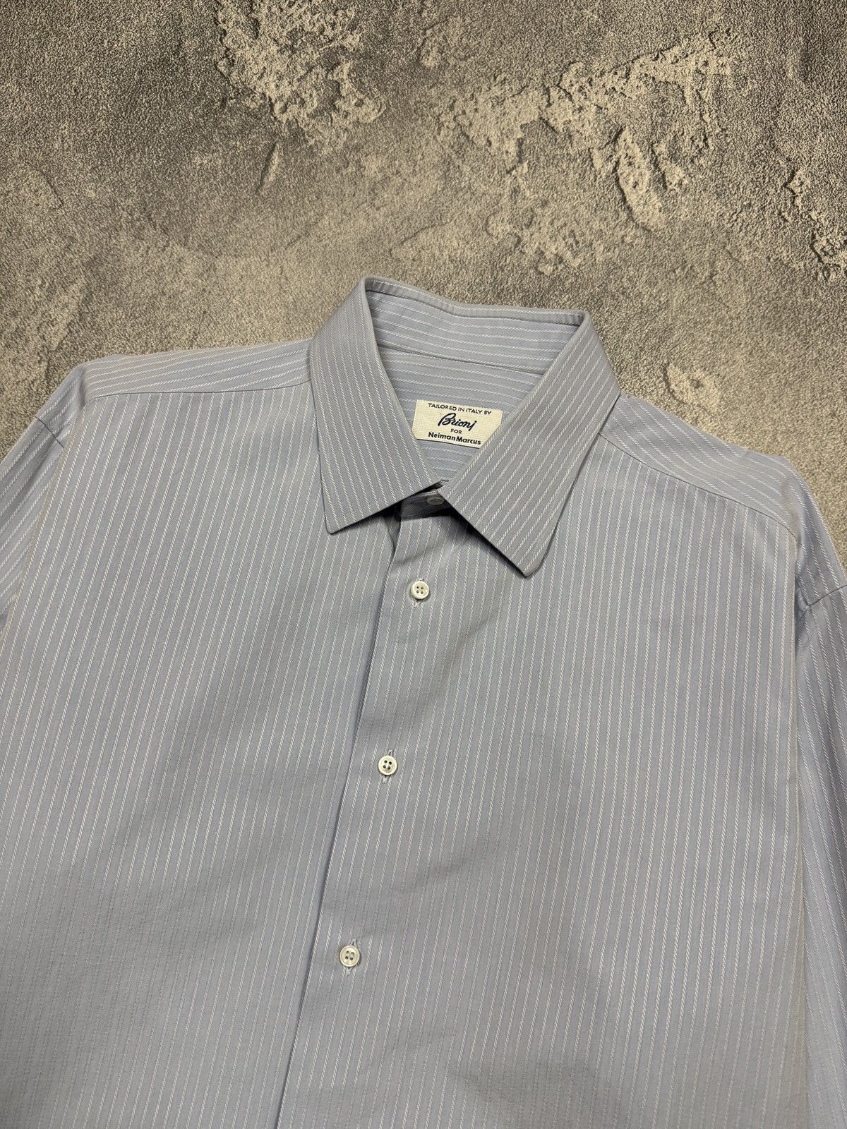 Brioni Brioni shirt Luxury Size US L / EU 52-54 / 3 - 5 Thumbnail