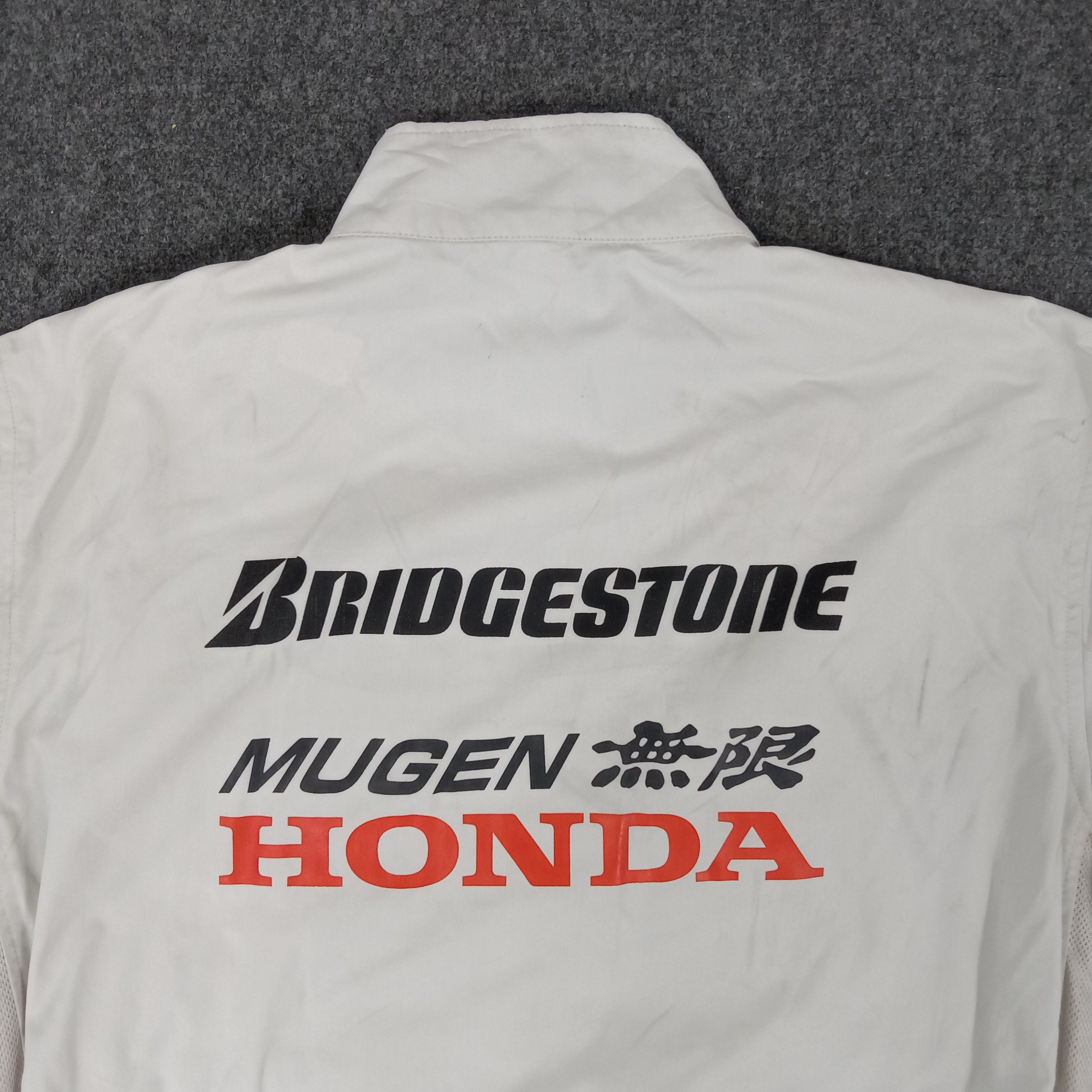 Japanese Brand × Vintage Bridgestone Mugen Honda Japan Racing Team Custom Art Jacket Size US L / EU 52-54 / 3 - 2 Thumbnail