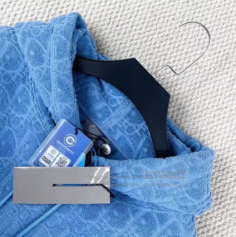Dior Dior Blue Cotton Long Sleeve Hoodie for Men . Size US M / EU 48-50 / 2 - 3 Thumbnail