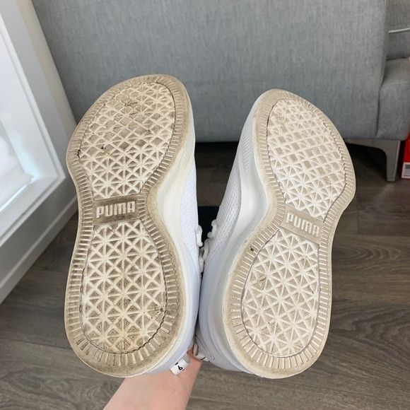 Puma Puma Clyde Court GW Jr Running Shoes Sneakers White Size 6.5 Size US 6.5 / IT 36.5 - 13 Thumbnail