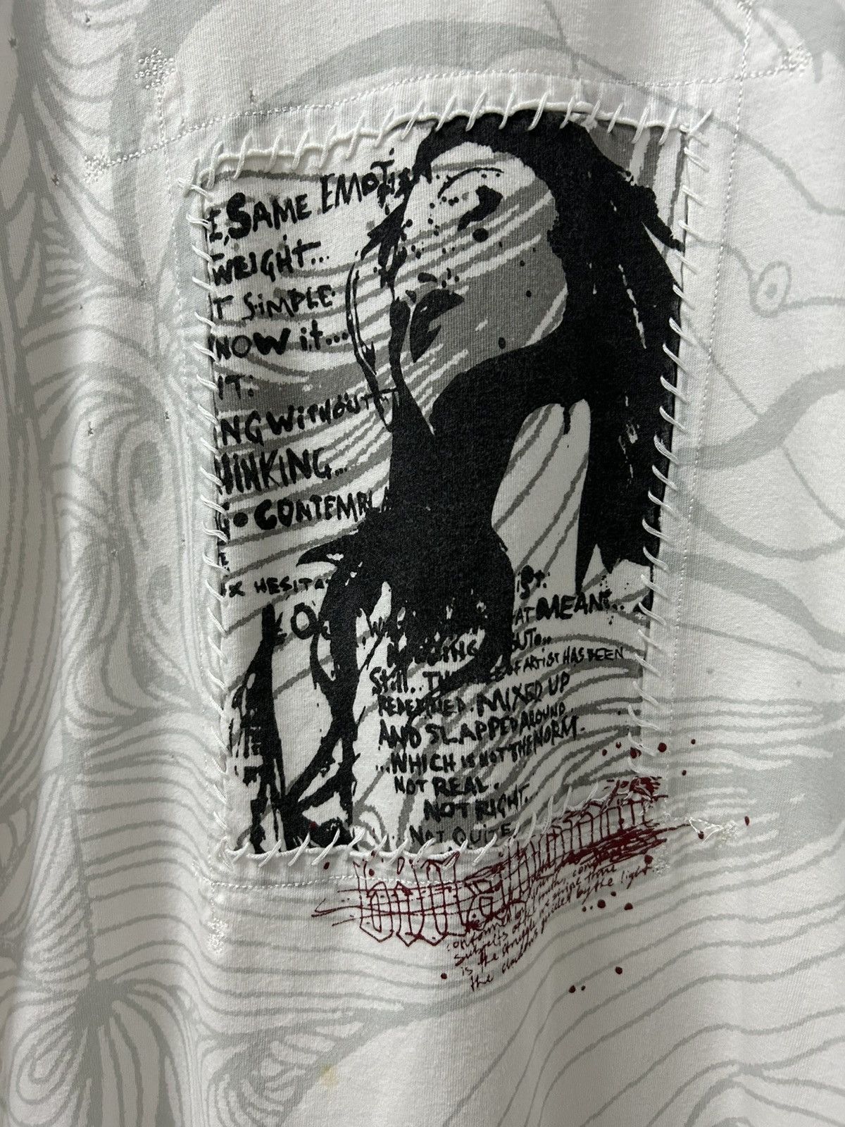 Billabong Vintage Y2k Billabong Art of Quotes Emotional Healthy Hyster Size US M / EU 48-50 / 2 - 4 Thumbnail