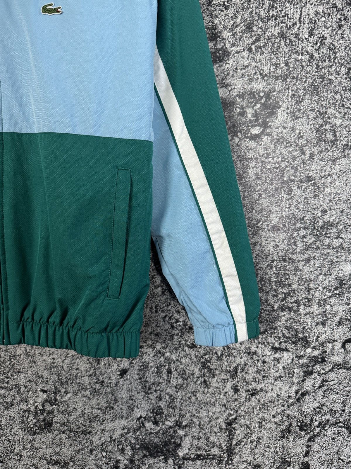 Lacoste Boys Lacoste Sport Zip Up Track Jacket Vintage Kids 158cm Size US XXS / EU 40 - 5 Thumbnail