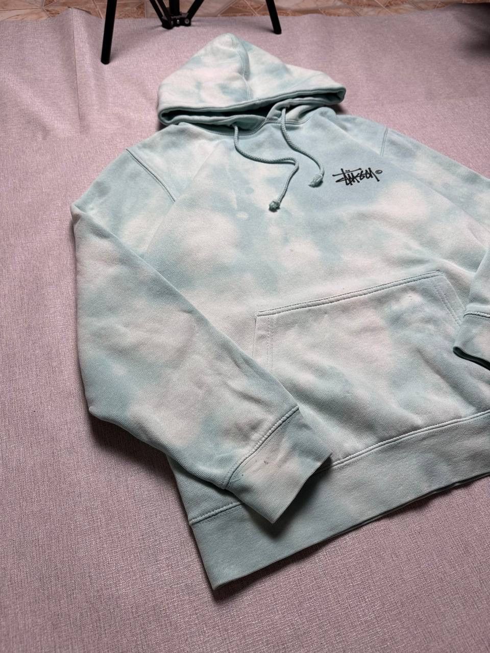 Stussy Stüssy Vintage Skate Hoodie Tie Dye Big Back Logo Sk8 Size US M / EU 48-50 / 2 - 13 Thumbnail