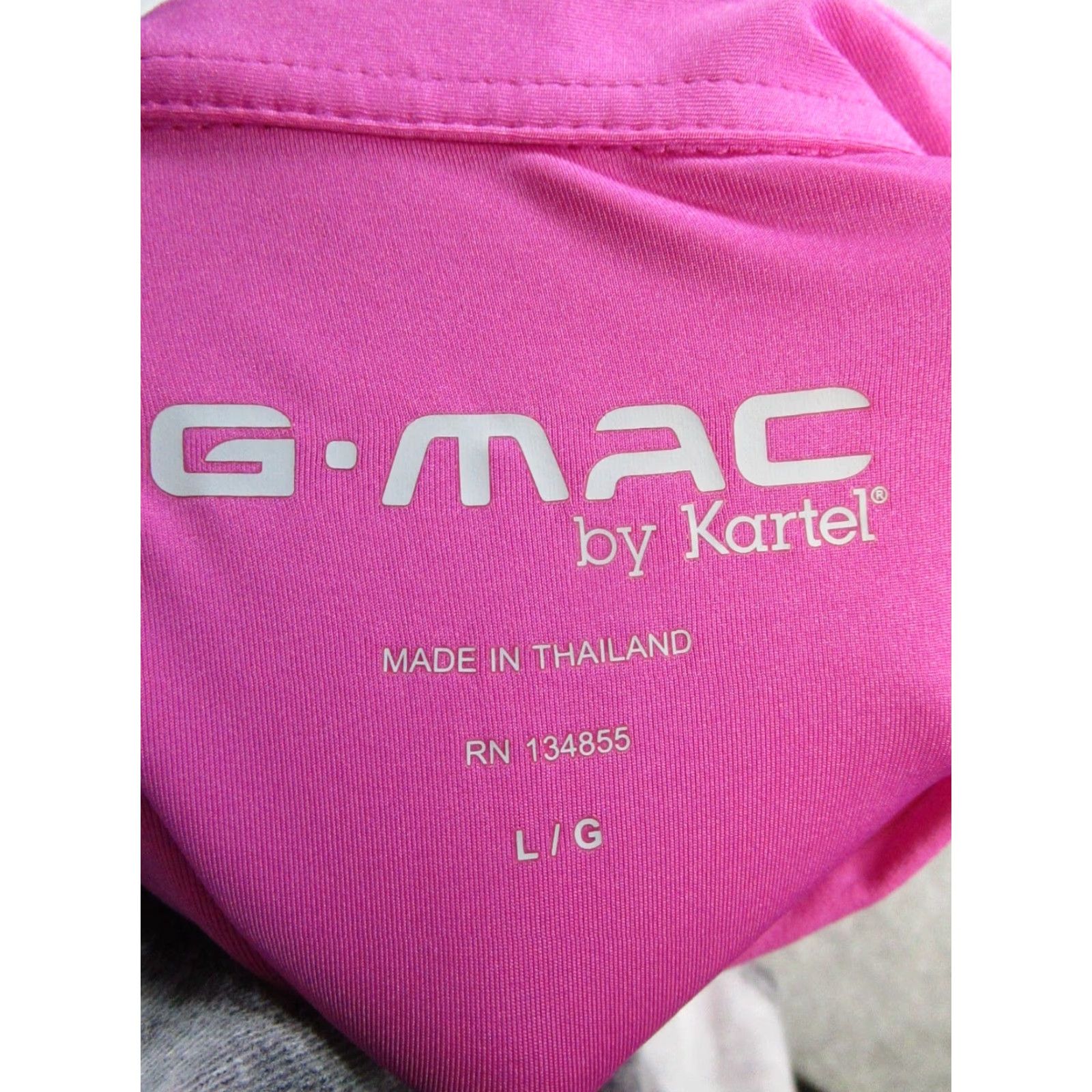 Vintage Kartel Polo Shirt Mens Large Pink Golf Logo Size US L / EU 52-54 / 3 - 5 Thumbnail