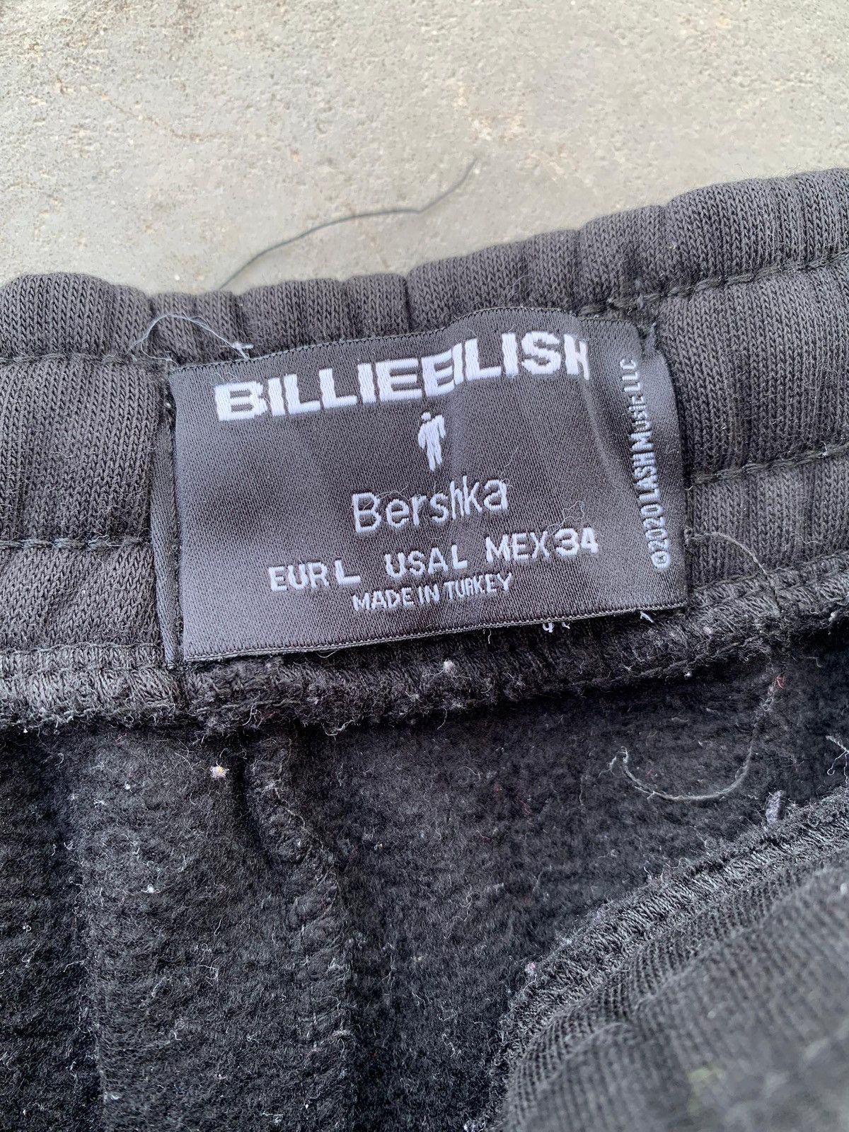 Bershka × Billie Eilish Billi Eillish x Bershka Sweatpants Size 32" / US 10 / IT 46 - 2 Thumbnail