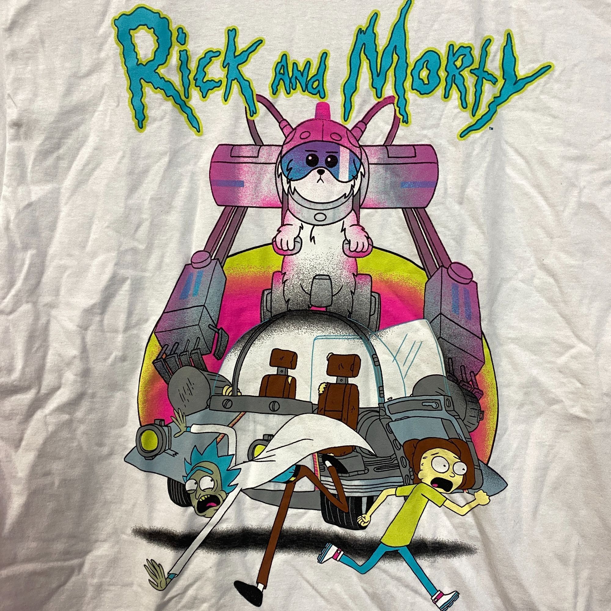Other Adult Swim Rick and Morty Lawnmower Dog Snuffles T-Shirt Med Size US M / EU 48-50 / 2 - 2 Thumbnail