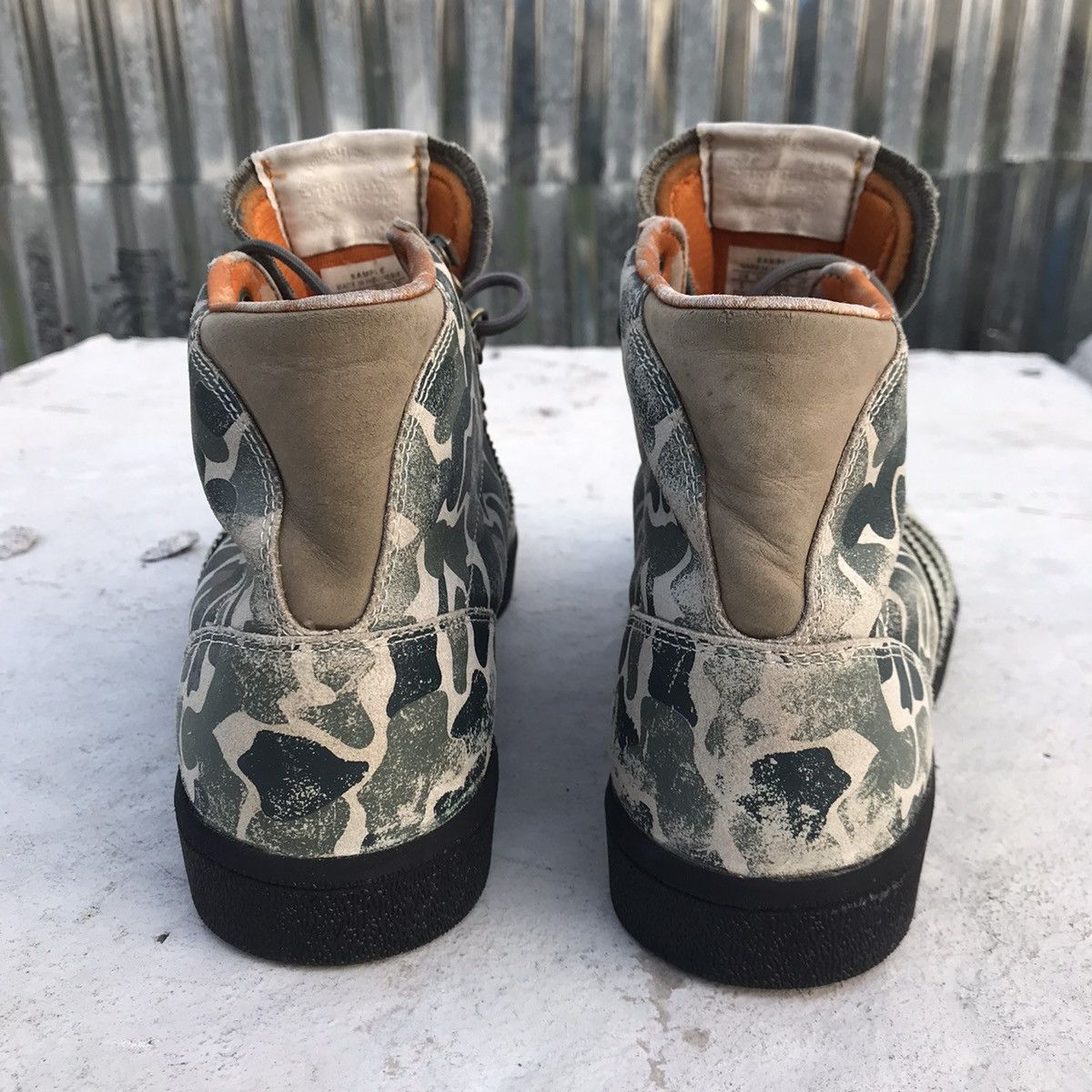 Adidas Rare adidas SAMPLE Vintage Camouflage Green Military hi boot Size US 8.5 / EU 41-42 - 20 Thumbnail