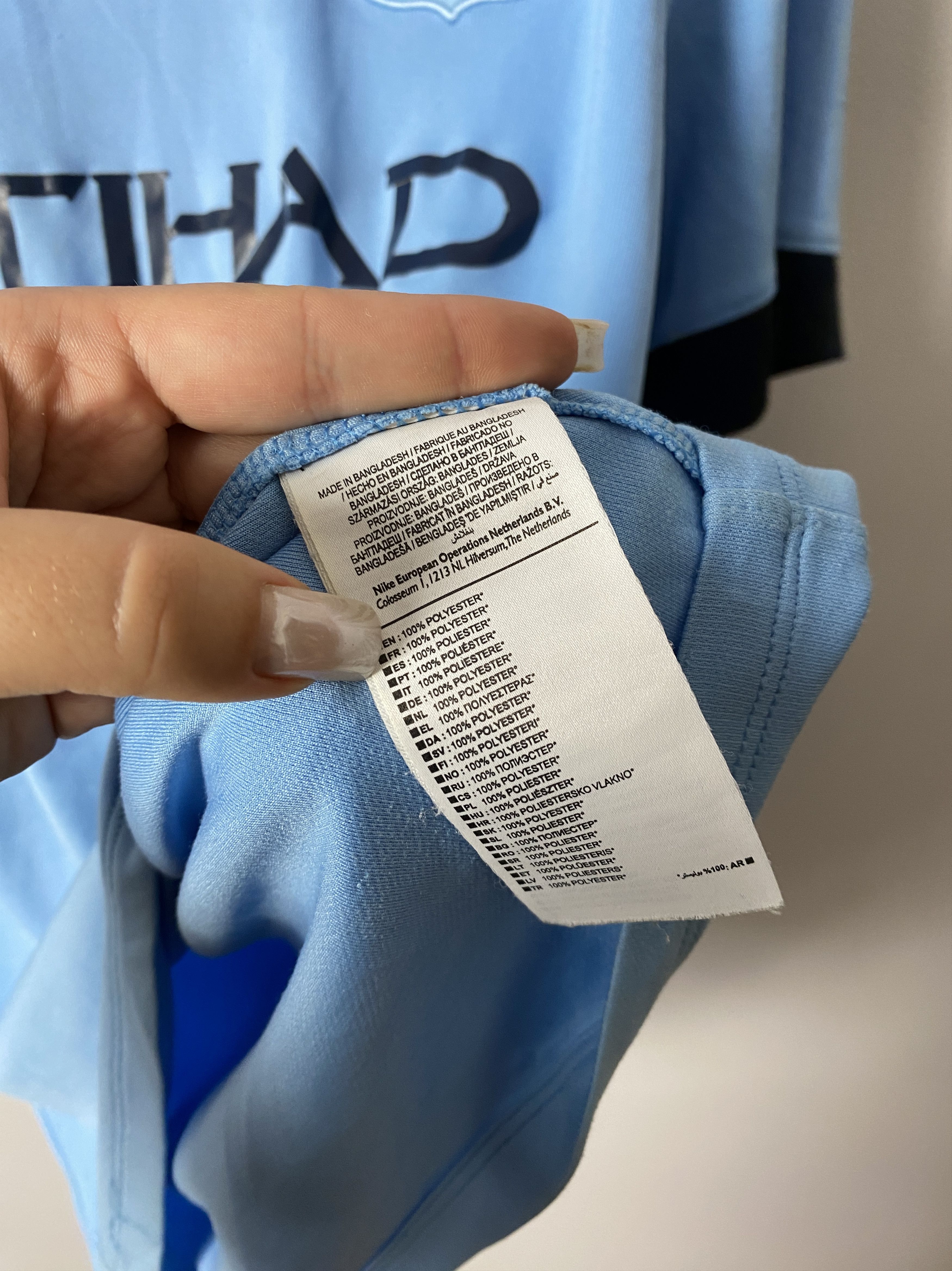 Nike Nike Manchester City soccer jersey rare blokecore sport Size US M / EU 48-50 / 2 - 5 Thumbnail
